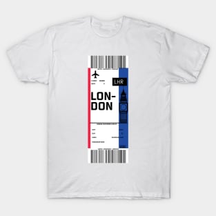 London boarding pass T-Shirt